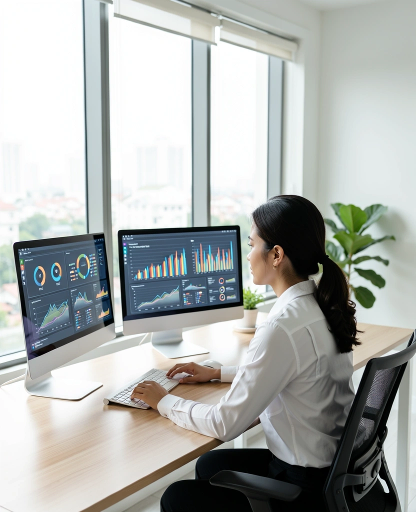 Strategic Analyst at work