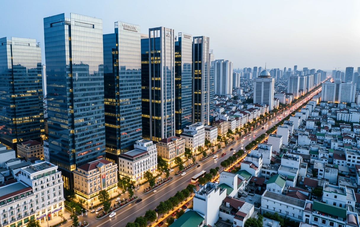 Hanoi modern district